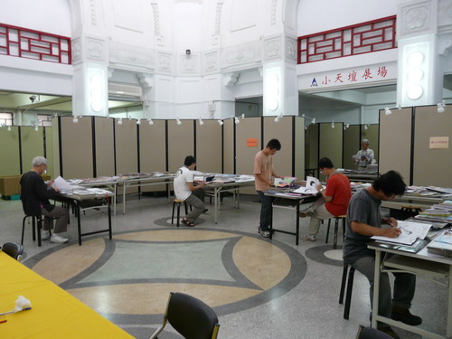 初審會議-國小低、中、高年級組評審會場
