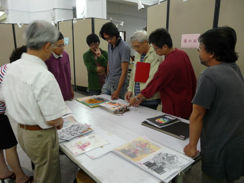 複審會議-評審委員針對作品現場討論