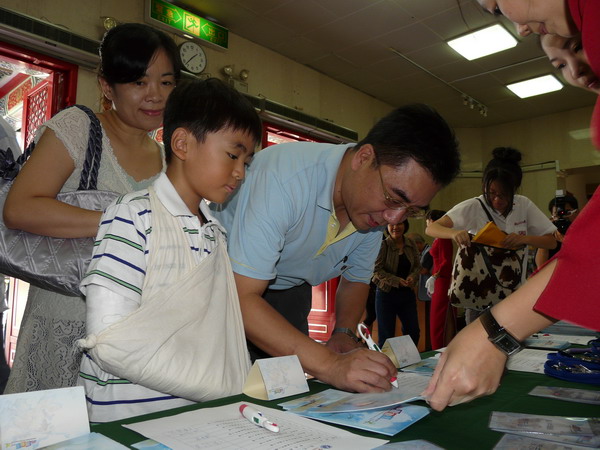 入選同學辦理報到