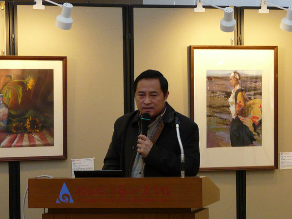 四月十七日，曾肅良先生主講：「高麗青瓷與中國青瓷的互動關係」之二。主辦單位：中華文物學會、國立臺灣藝術教育館