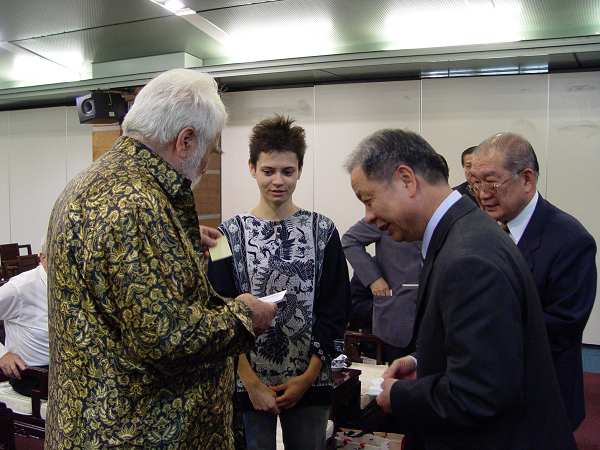 2007年12月11日波蘭亞太博物館Andrzej Wawrzyniak館長來台參訪
