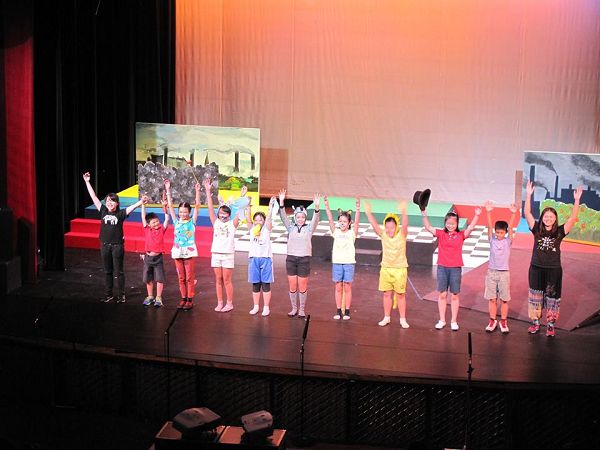 7月25日「表演我最棒戲劇藝術夏令營」學員成果發表