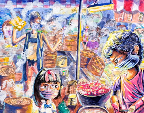 The Exhibition of Excellence-Award-Winning-Paintings of the National Student Art Competition in the 111th Academic Year