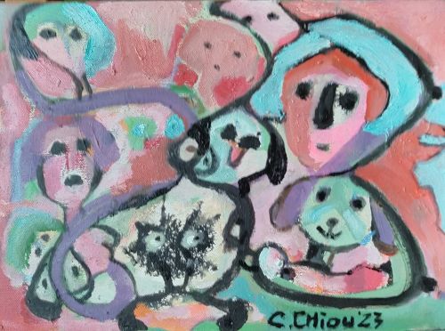 Art Bird,Fly!-The 160 Grand Oil Painting Exhibition-Chiu Chun-Hsiung&Liu Cheng-Hung