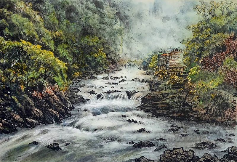 Painting Landscapes - Ink Wash Painting Joint Exhibition