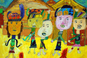 第二屆全國原住民族兒童繪畫創作比賽得獎作品展